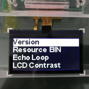 उच्च कंट्रास्ट के साथ ग्राफिक एलसीडी