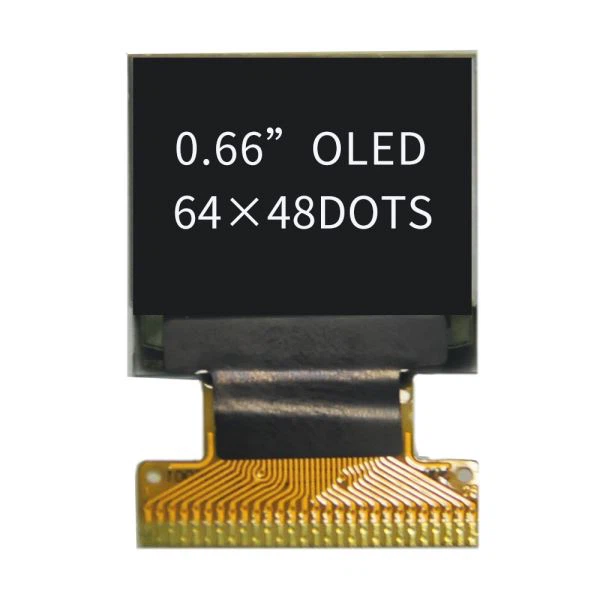 0.66 इंच डॉट मैट्रिक्स 64x48 फ्लेक्सिबल ओएलईडी डिस्प्ले