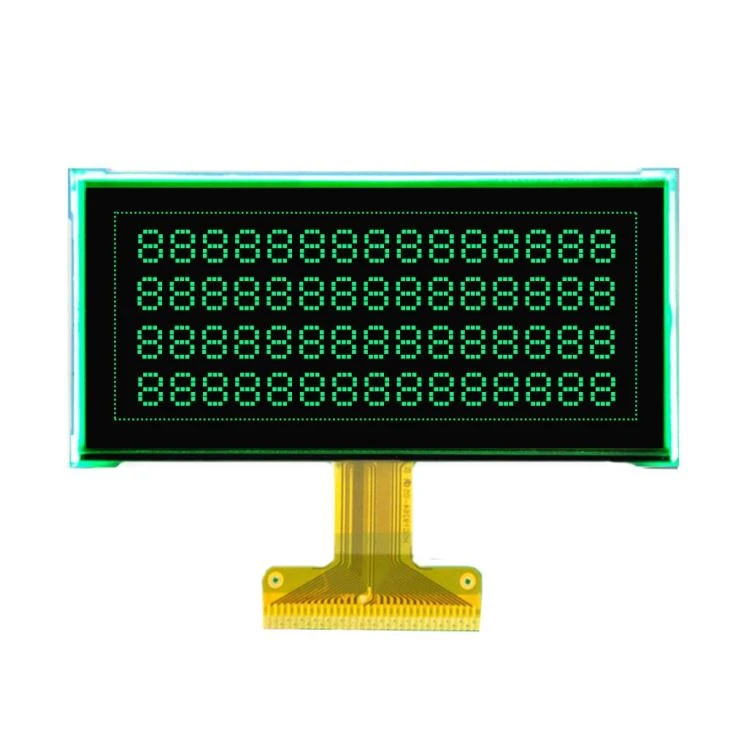 High Quality 192x64 Graphic LCD Display Screen FPC With Green Backlight